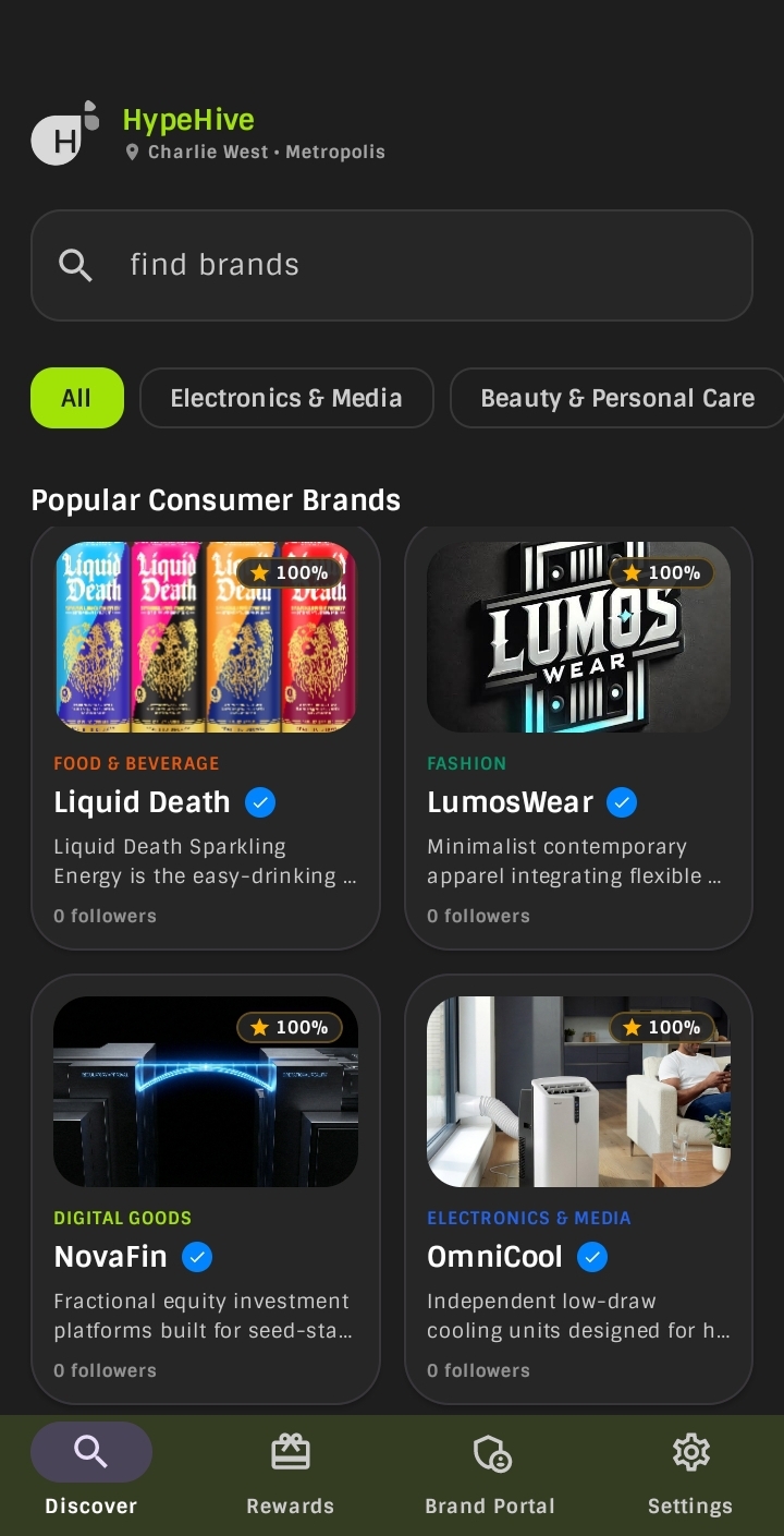 Consumer Discovery Feed